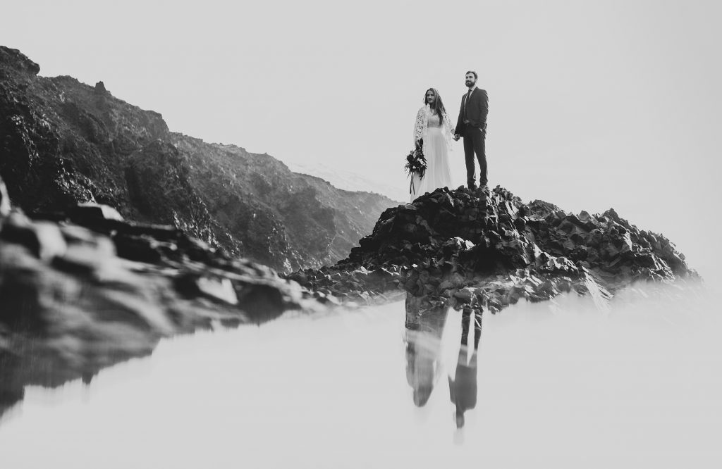 Couple in Iceland
