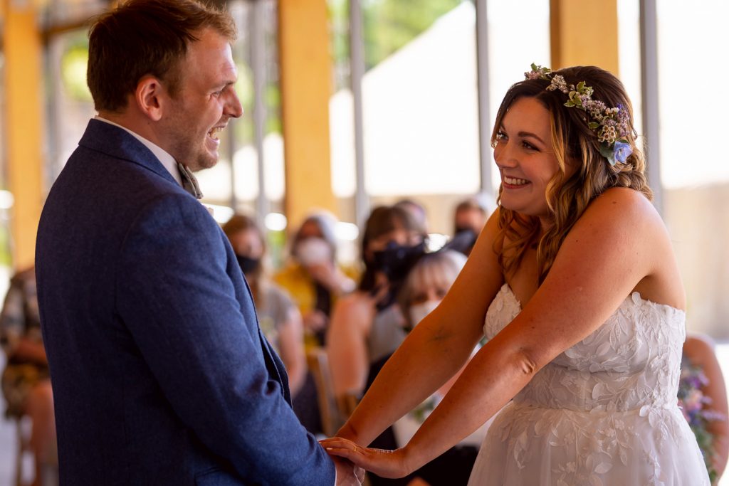 Bride and groom