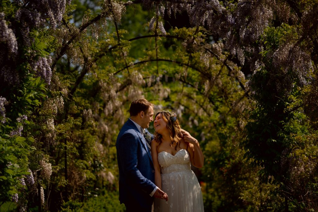 Bride and groom