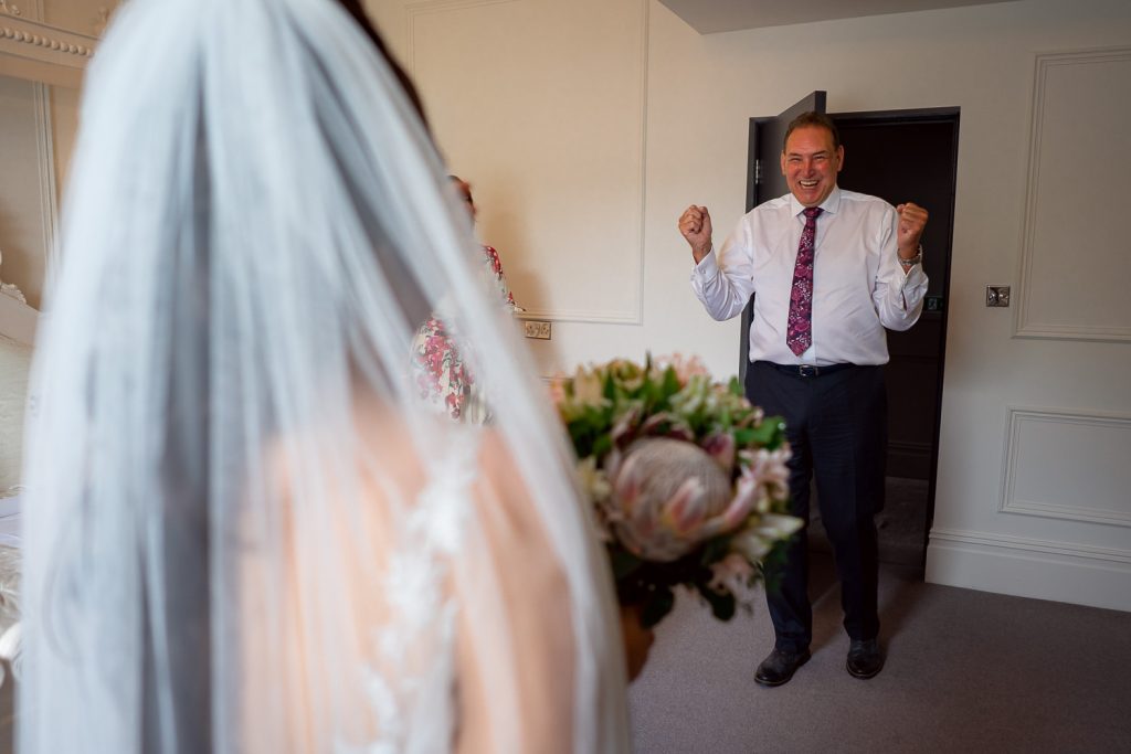 Old vicarage hotel wedding photos