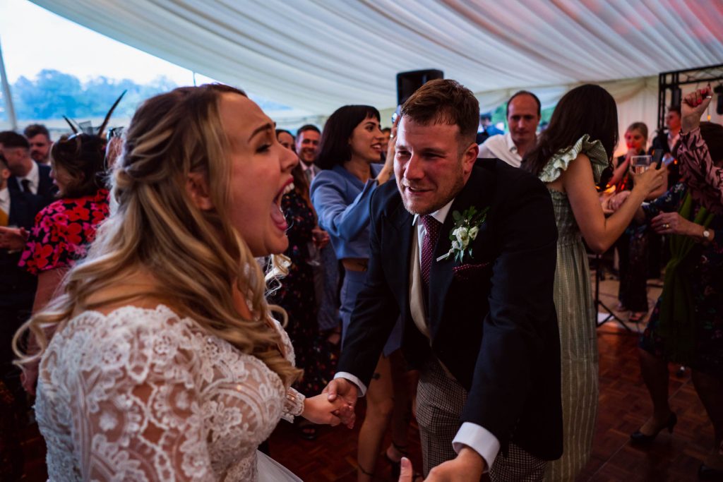 First dance at wedding