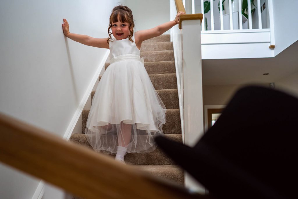 Young bridesmaid