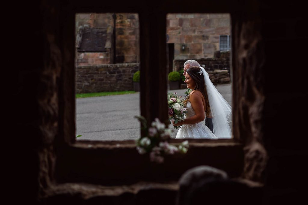 Bride and dad