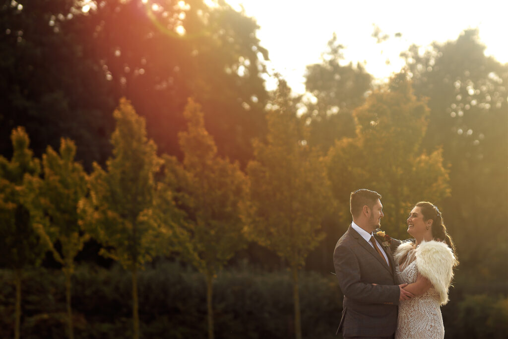 Wedding couple at Hazel Dean Gap