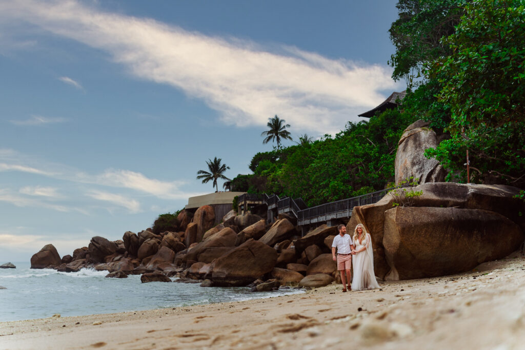 Bride and groom portraits