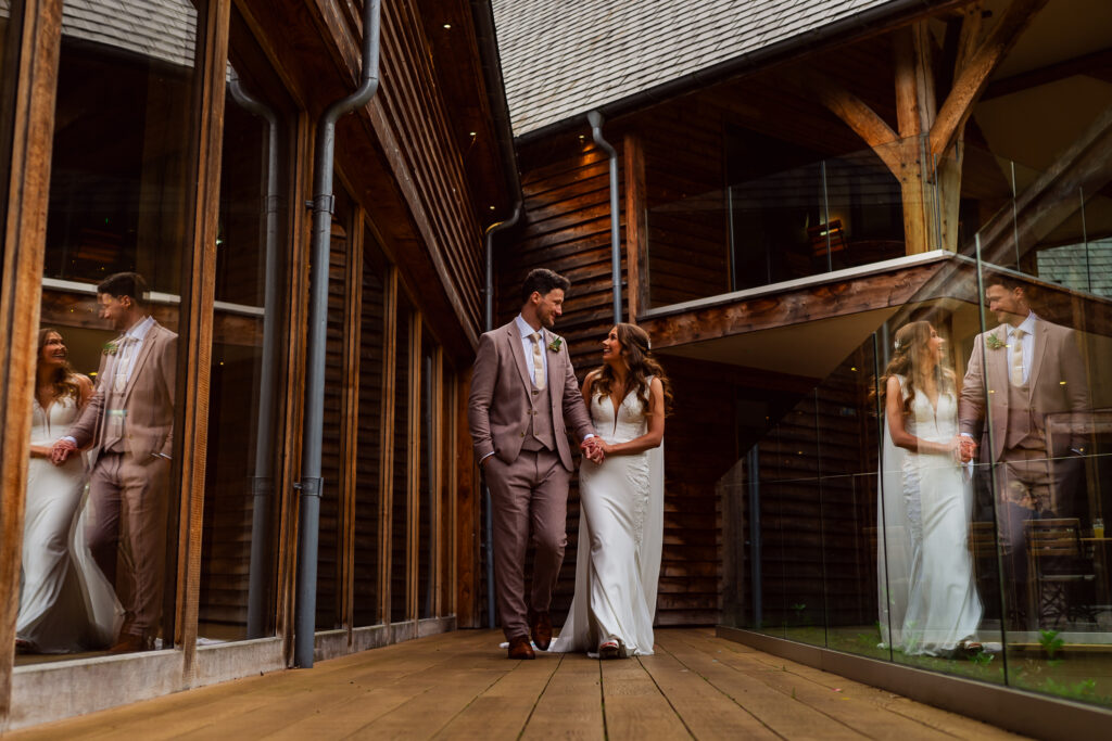 Couple at The Mill Barns